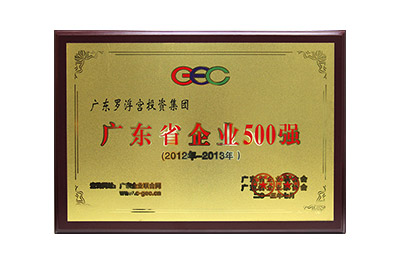 2013年广东省企业500强（2012-2013）
