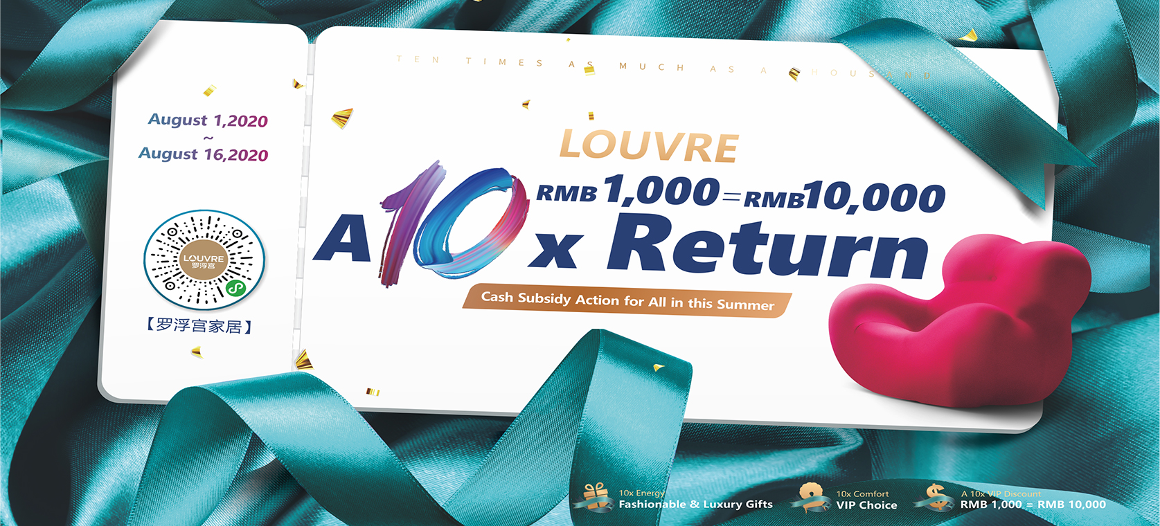 RMB 1,000 for RMB 10,000, A 10x Return